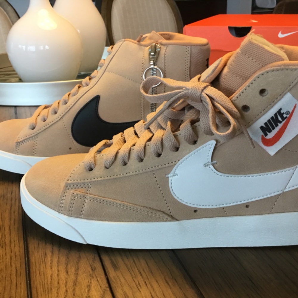 Authentic Nike Blazer Mid Rebel XX Bio Beige - Picture 2 of 8